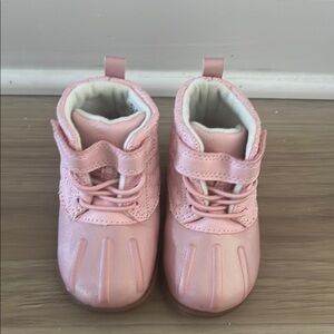 Baby girl boots - new never worn outside
